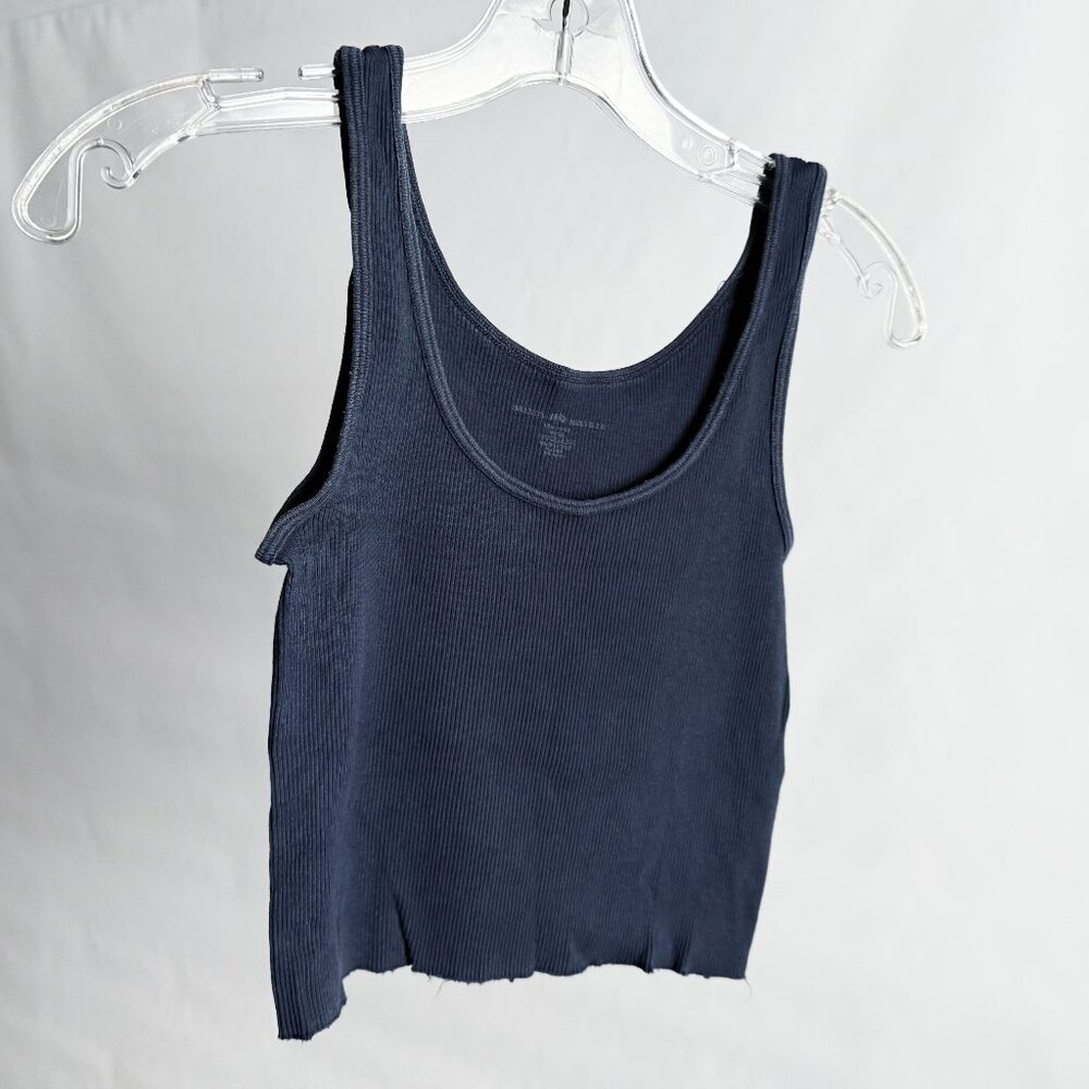 Brandy Melville Navy Crop Tank